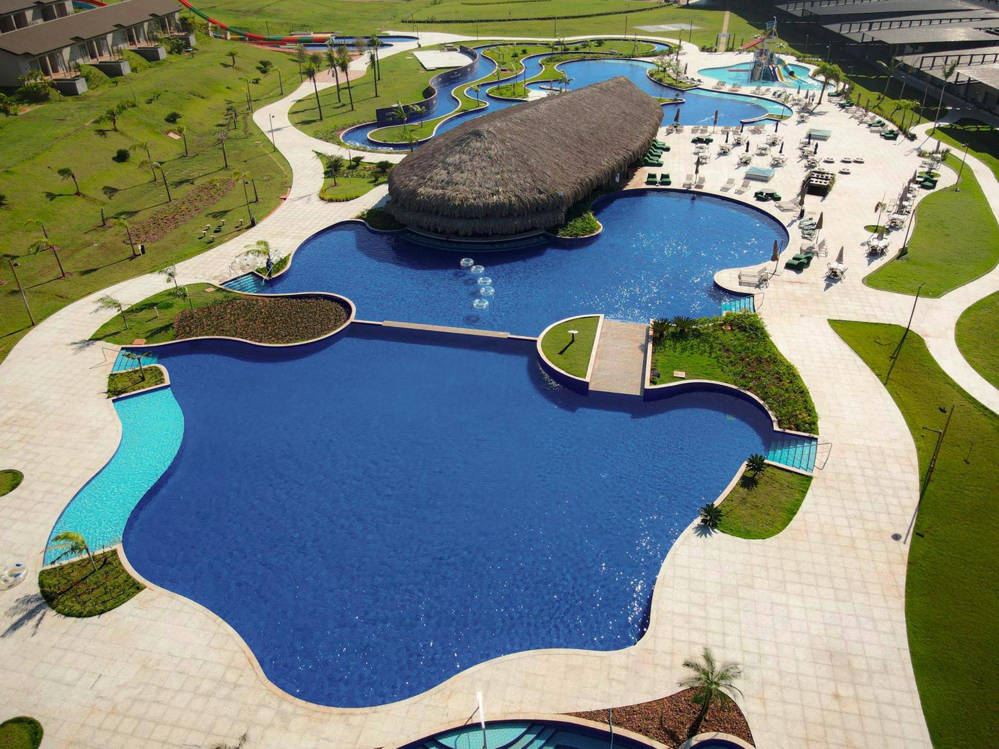 Morro Dos Anjos Aguas Quentes Hotel Resort Oficial Bandeirantes  外观 照片
